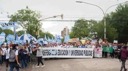 Semana de paro y protestas en la Unne y universidades del país